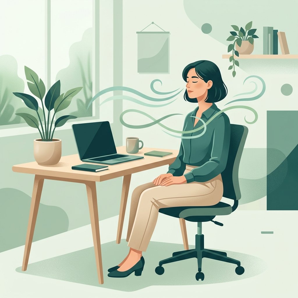 Técnicas de Respiração para Ansiedade no Trabalho